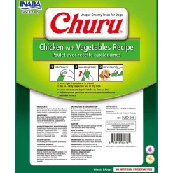 Churu para perros Sobre 8 Tubitos Sabor Pollo y Vegetales