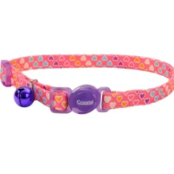Coastal Collar para Gatos Fashion Hearts