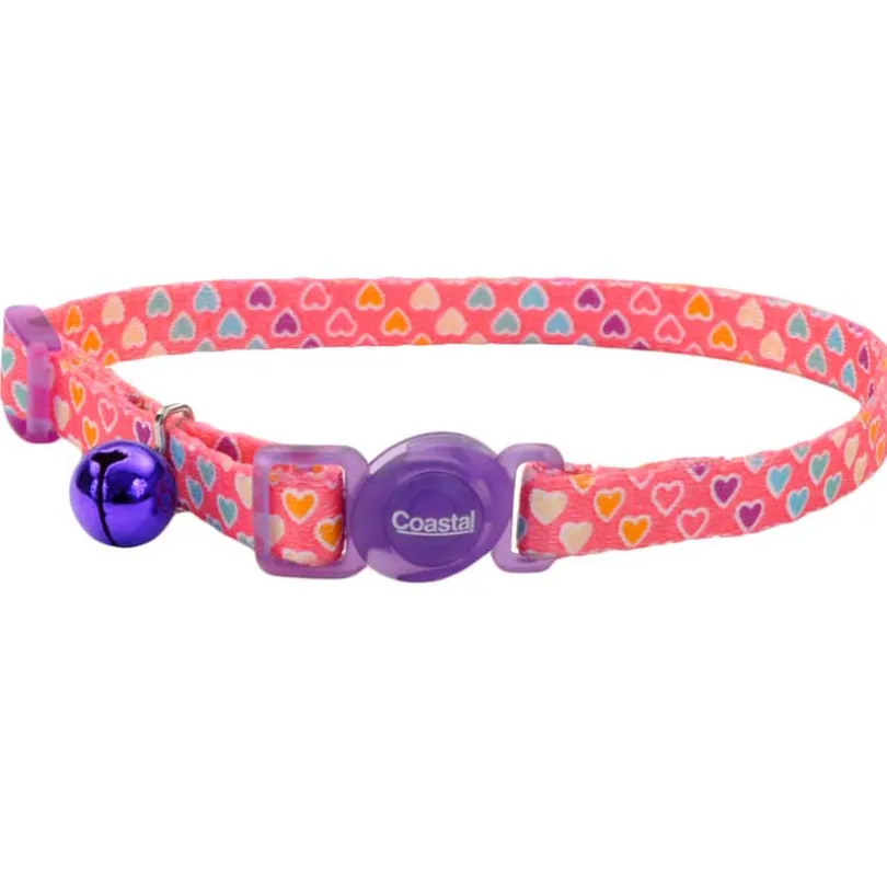 Coastal Collar para Gatos Fashion Hearts