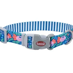 Coastal Sublime Collar Flower Teal XS
