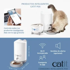 Comedero Inteligente Catit PIXI 2.2kg
