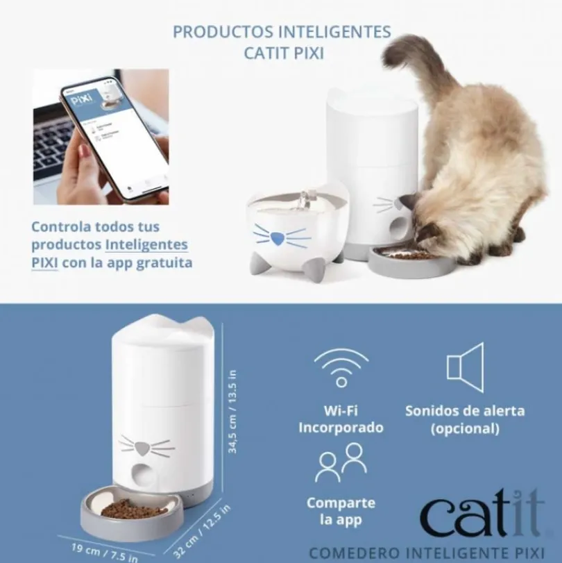 Comedero Inteligente Catit PIXI 2.2kg