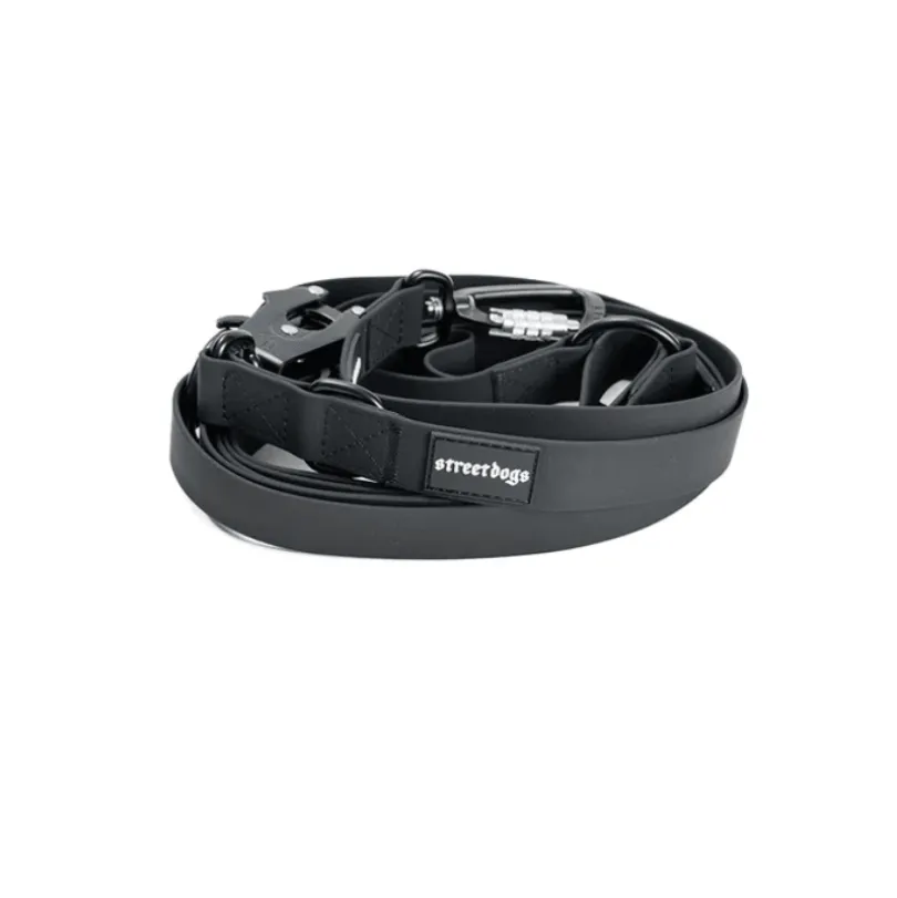 Correa Multienganche Street Dogs PVC 3 mts Black