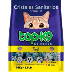 Cristales Sanitarios Fresh TopK9 1.6kg