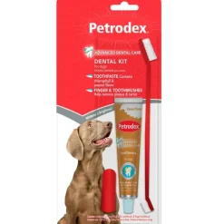 Dental Care Natural Dog Peanut Sentry Petrodex Kit
