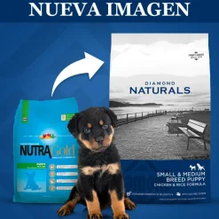 Diamond Naturals Dog Puppy Small Medium Breed Chicken Rice 7.5kg