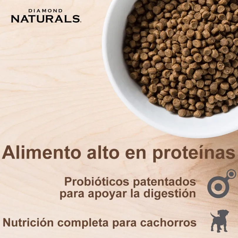 Diamond Naturals Dog Puppy Small Medium Breed Chicken Rice 7.5kg