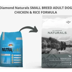 Diamond Naturals Dog Senior Chicken, Egg Oatmeal 7.5kg