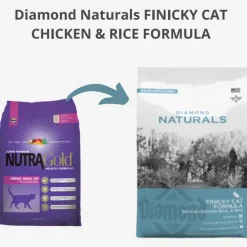 Diamond Naturals Finicky Cat Chicken Rice 3kg