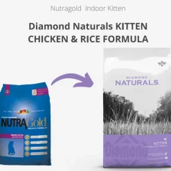 Diamond Naturals Kitten Indoor Chicken Rice 3kg