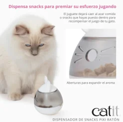 Dispensador De Snack Para Gatos Catit PIXI Ratón