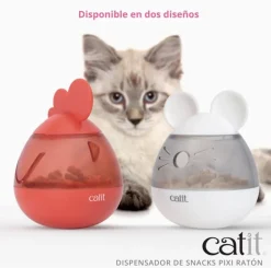 Dispensador De Snack Para Gatos Catit PIXI Ratón