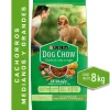 DOG CHOW Perros Cachorros Medianos y Grandes 8kg