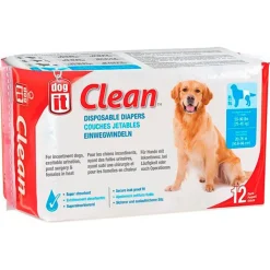 Dog It Pañales desechables para perros 25 a 40kg