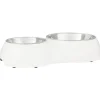 Dog it Style Plato doble blanco 160 y 350ml