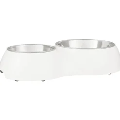 Dog it Style Plato doble blanco 160 y 350ml