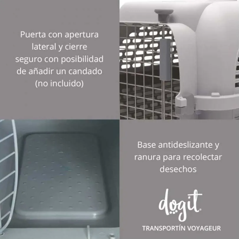 Dog It Voyageur Color Fucsia y Gris Oscuro Medium