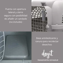 Dog It Voyageur Color Naranjo con Gris Oscuro Medium