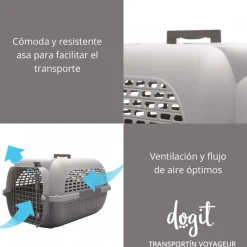 Dogit Transportador Voyageur Small Color Azul con Gris