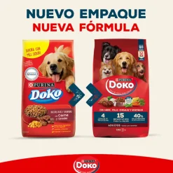 Doko Adulto Carne, Pollo Cerales y Vegetales 18kg