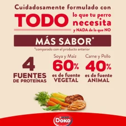 Doko Adulto Carne, Pollo Cerales y Vegetales 18kg