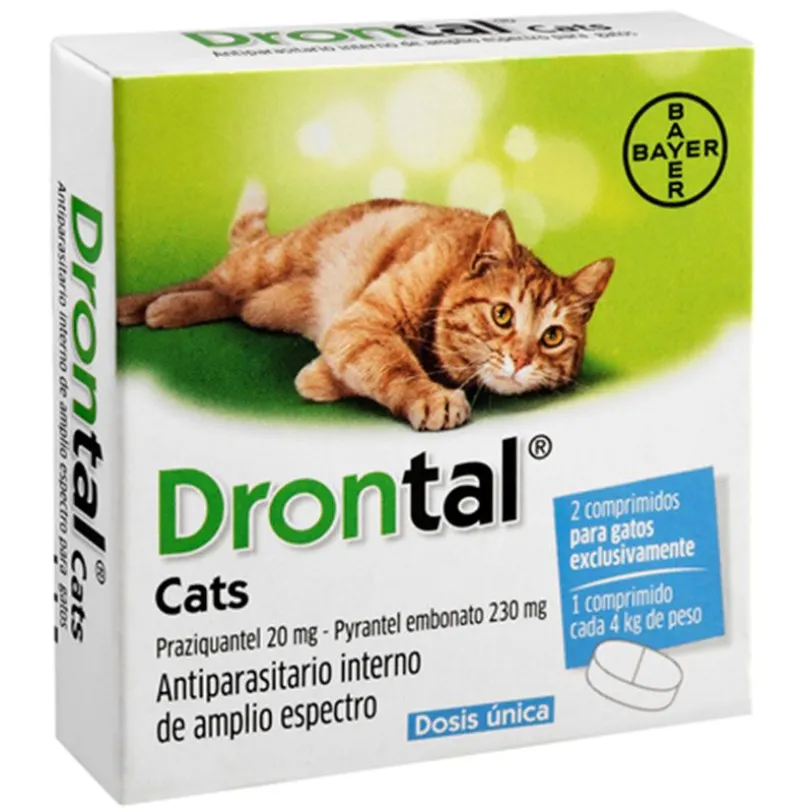 Drontal Antiparasitario para Gatos