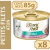 Fancy Feast Petit Filetes de Atún 85gr x 8 Unidades (Grilled Tuna Feast in Gravy)
