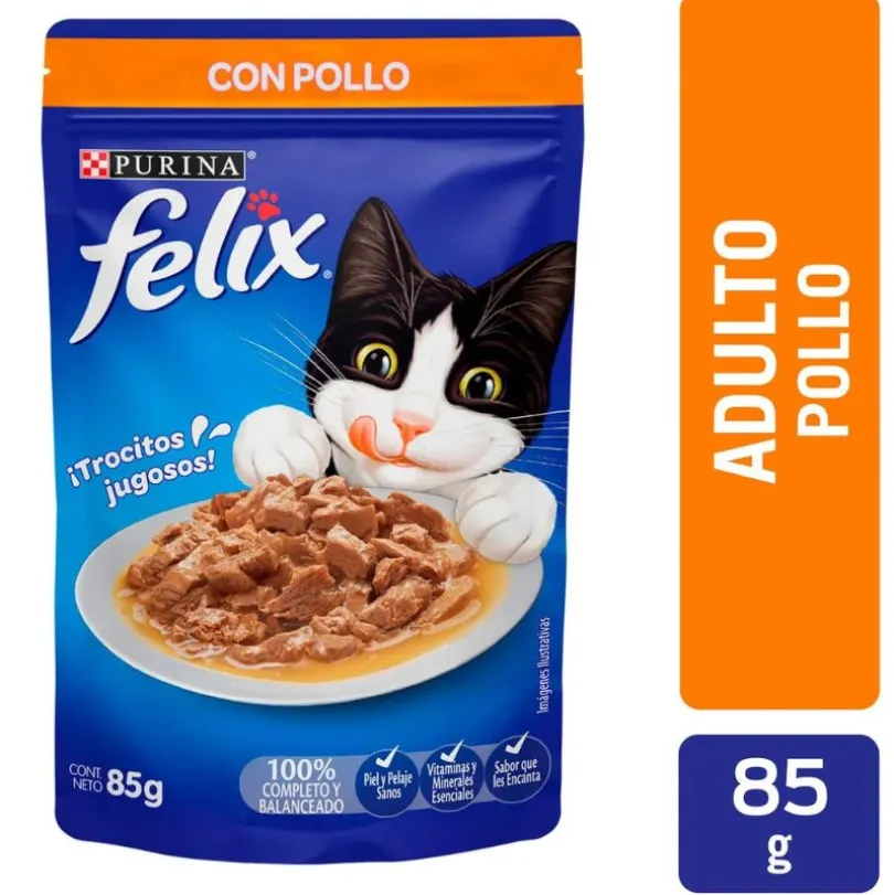 Felix Adultos Pollo 85gr