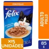 Felix Adultos Pollo 85gr Pack 15 Unidades
