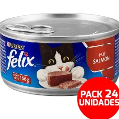 Felix en Latas - Solo Paté Salmón - Pack 24 unidades