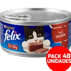 Felix en Latas - Solo Paté Salmón - Pack 48 unidades