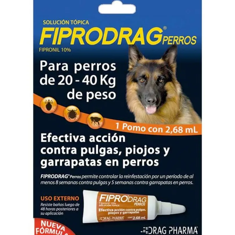 Fiprodrag Pipetas 20 a 40kg