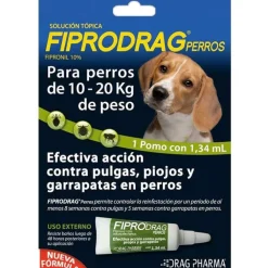Fiprodrag Pipetas 10 a 20kg