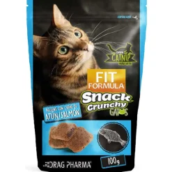 Fit Formula Galletas con Catnip para Gatos Sabor Atún y Salmón 100gr