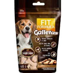 Fit Formula Galletas para perro Sabor Carne 400gr