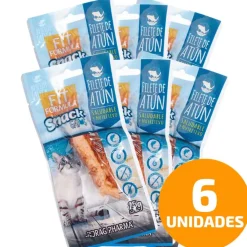 Fit Formula Snack para Gatos Filete Atún 25gr Pack 6 Unidades