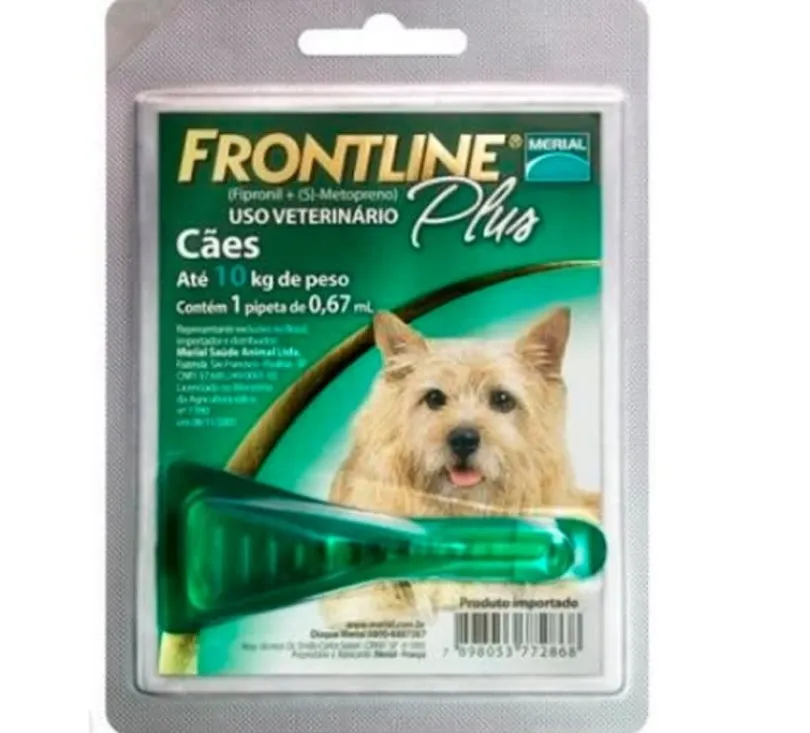 Frontline Plus Pipeta Perro 0.67 ml /2-10 KG
