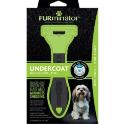 FURminator LONG HAIR deShedding Tools FOR DOG Small