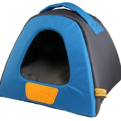 Gigwi Place Casa Cama Iglu Gris y Azul - Talla S