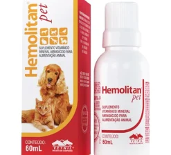 Hemolitan Pet Suplemento Mineral Vitamínico 60ml