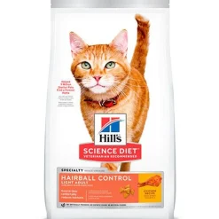 Hills Cat Adult Hairball Control LIGHT 3.17kg