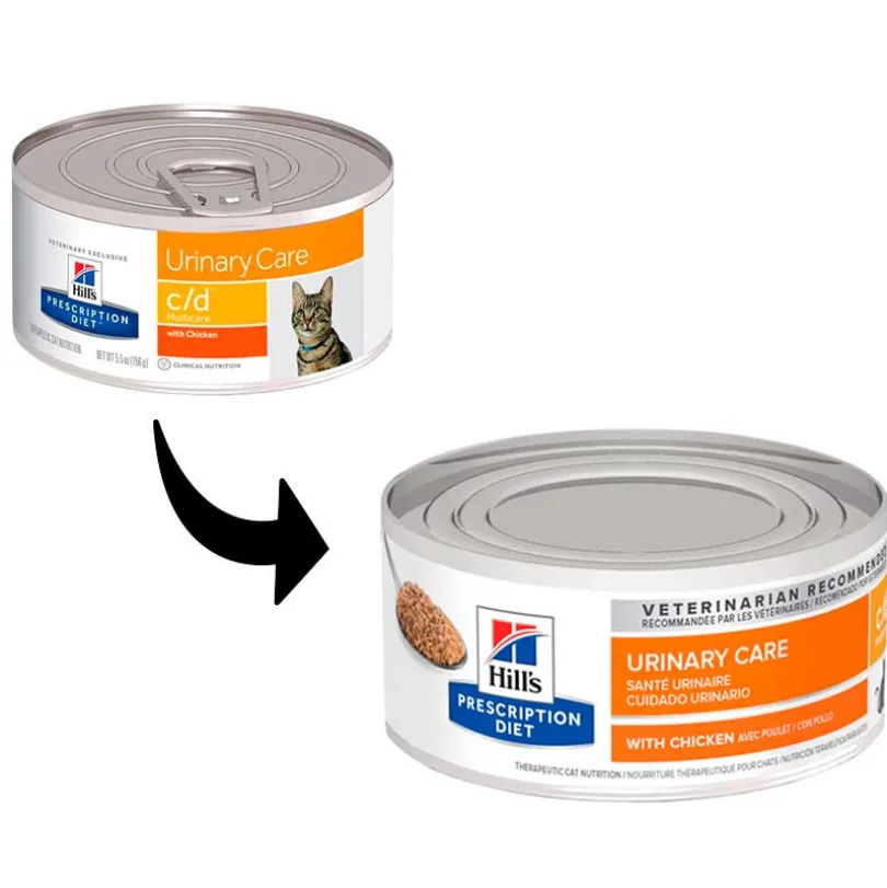 Hills c/d Felino Urinary Care Lata Pack 24 Unidades