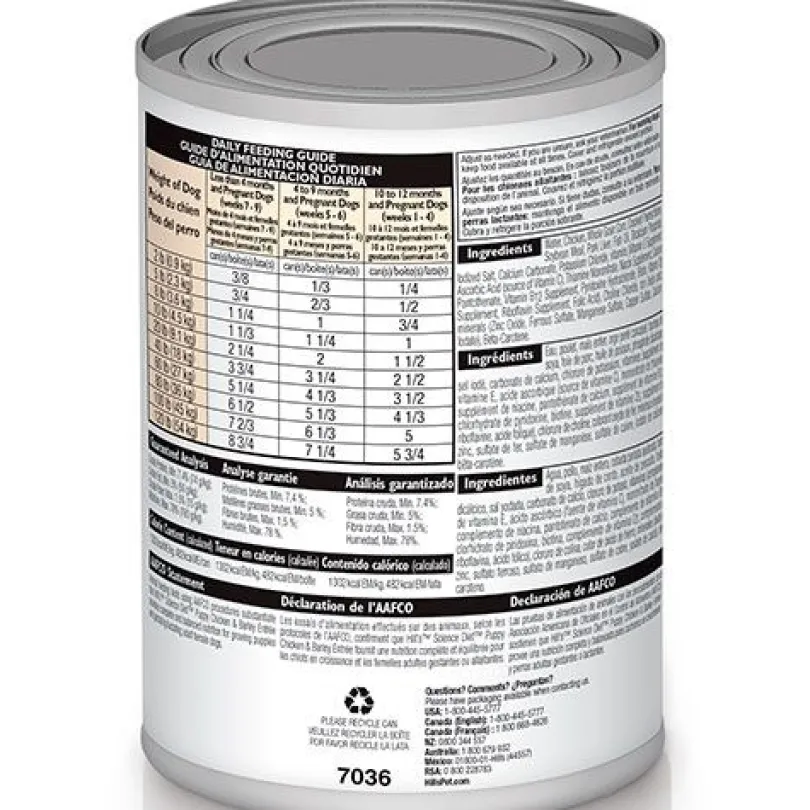 Hills Dog Puppy Pollo y Cebada 370gr
