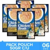 Inaba Churu Broth Pouch Gatos Sabor Pollo y Atún 50gr Pack 6 unidades