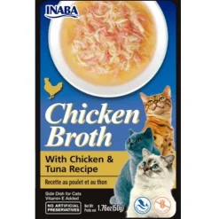 Inaba Churu Broth Pouch Gatos Sabor Pollo y Atún 50gr