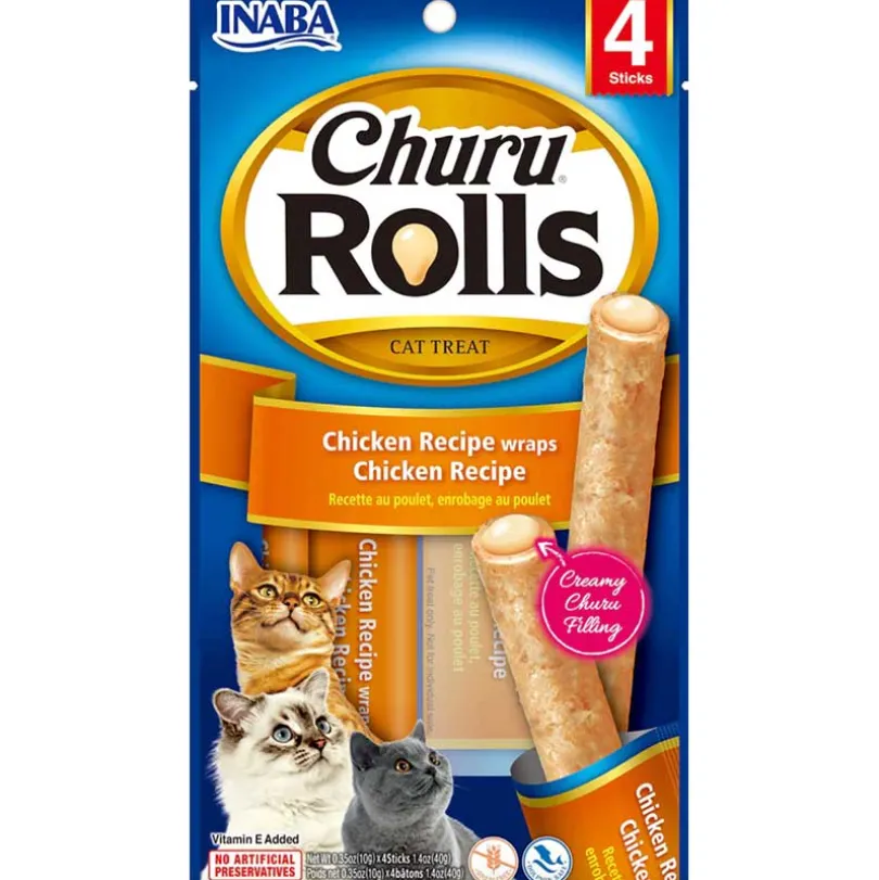 Inaba Churu Cat Rolls Chicken 40gr