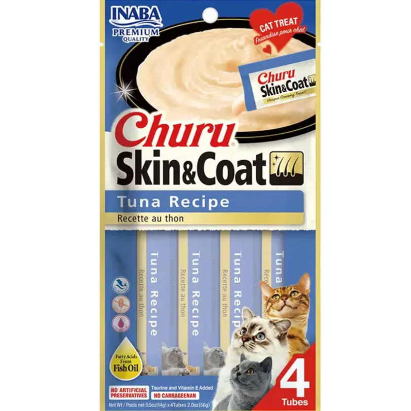 Inaba Churu Cat Skin Coat Atún 56gr