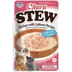 Inaba Churu Cat Stew Chicken Salmon 40 gr