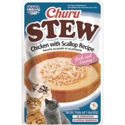 Inaba Churu Cat Stew Chicken Scallop 40gr