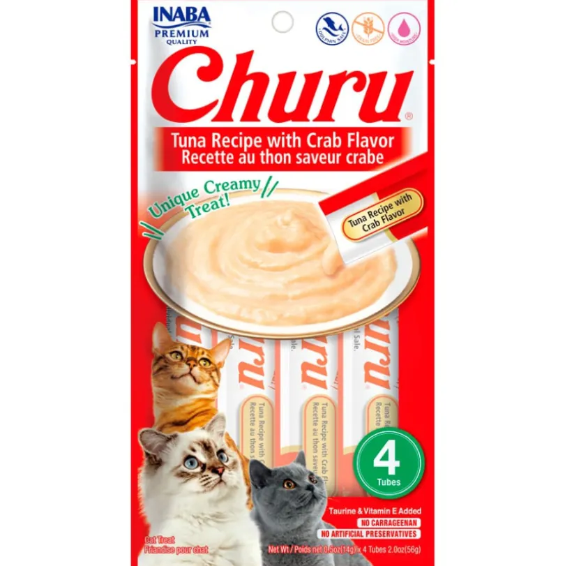 Inaba Ciao Churu Atún Con Cangrejo (56gr)